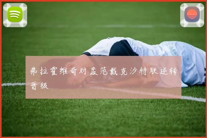 弗拉霍维奇对轰范戴克沙特联逆转晋级