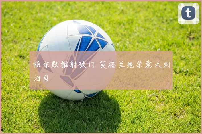 帕尔默推射破门 英格兰绝杀意大利泪目