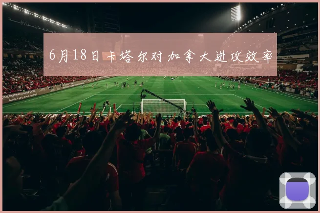 6月18日卡塔尔对加拿大进攻效率